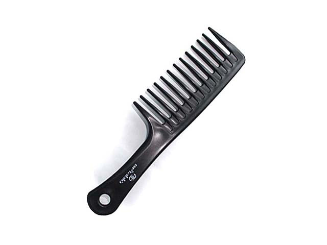 Pettine gel grande c/manico nero 43471