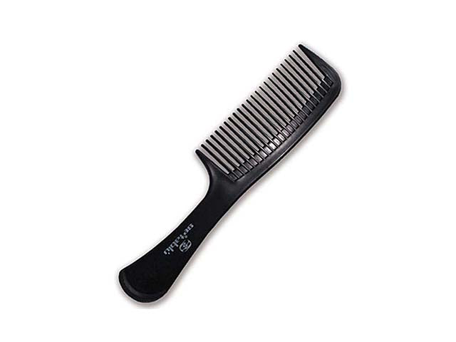 Pettine stesura c/manico nero 43479