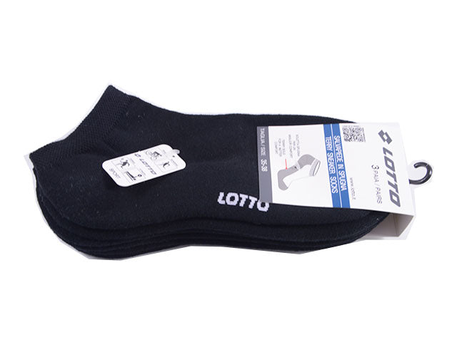 Lotto calza 3 pezzi tg.35-38 nera