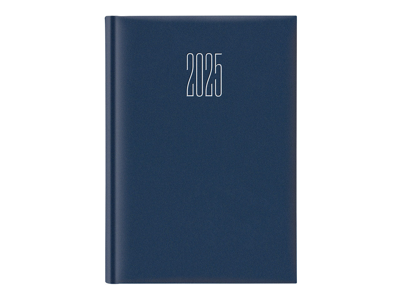Agenda 14,5x20,5 giornaliera senza domenica gommata blu