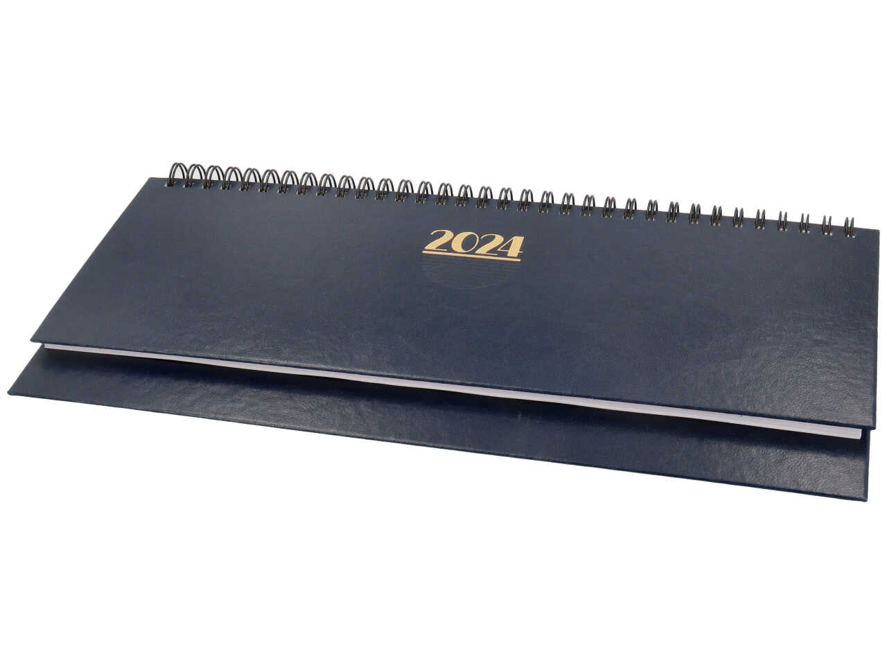 Agenda settimanale madrid blu misura 10,5x29,8cm