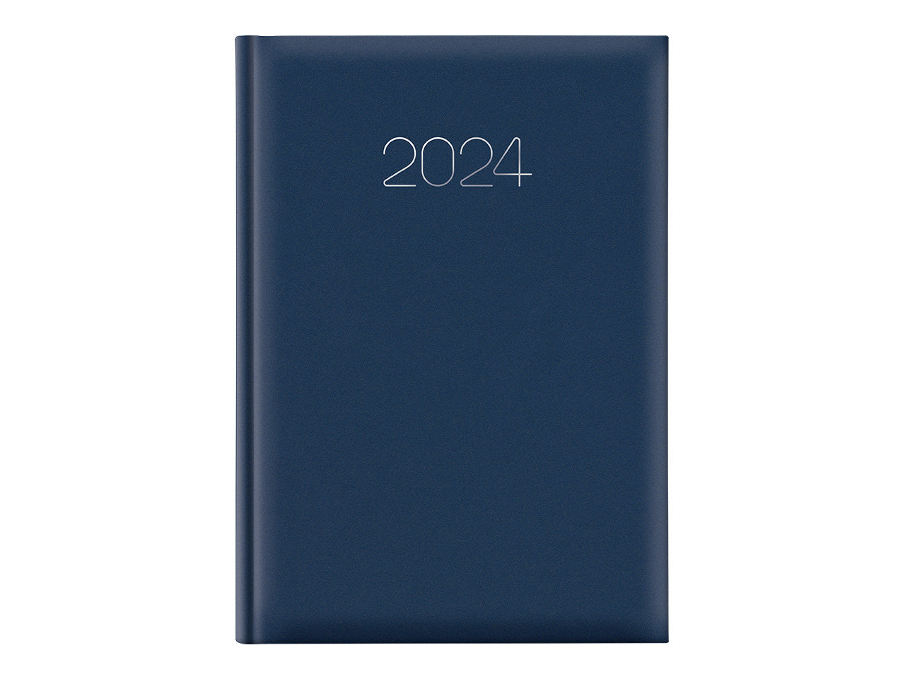 Agenda giornaliera misura 21x29,7cm gommato blu
