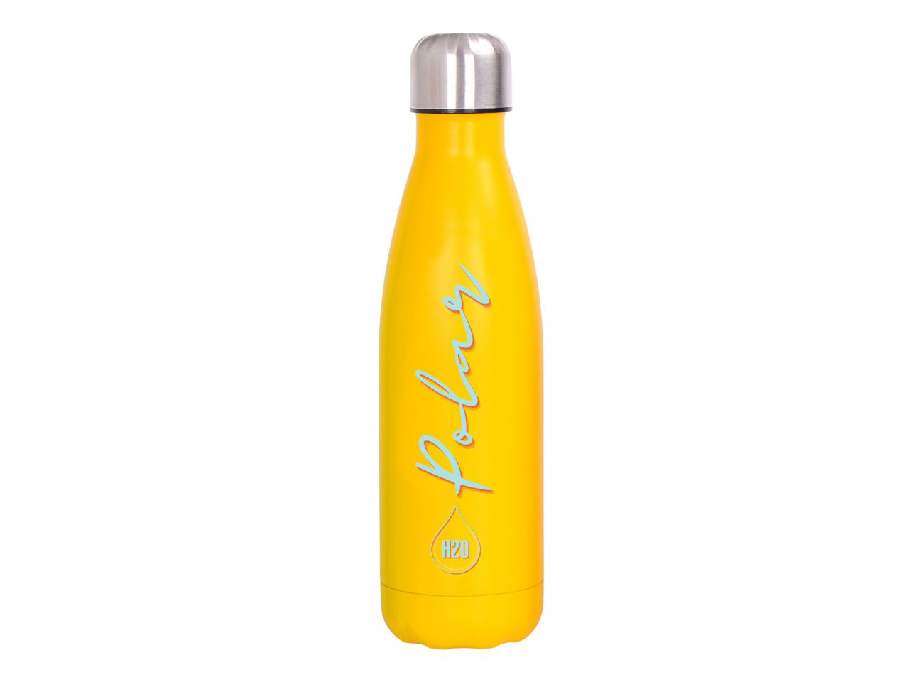 Polar bottiglia termica colore giallo 500ml scatola regalo