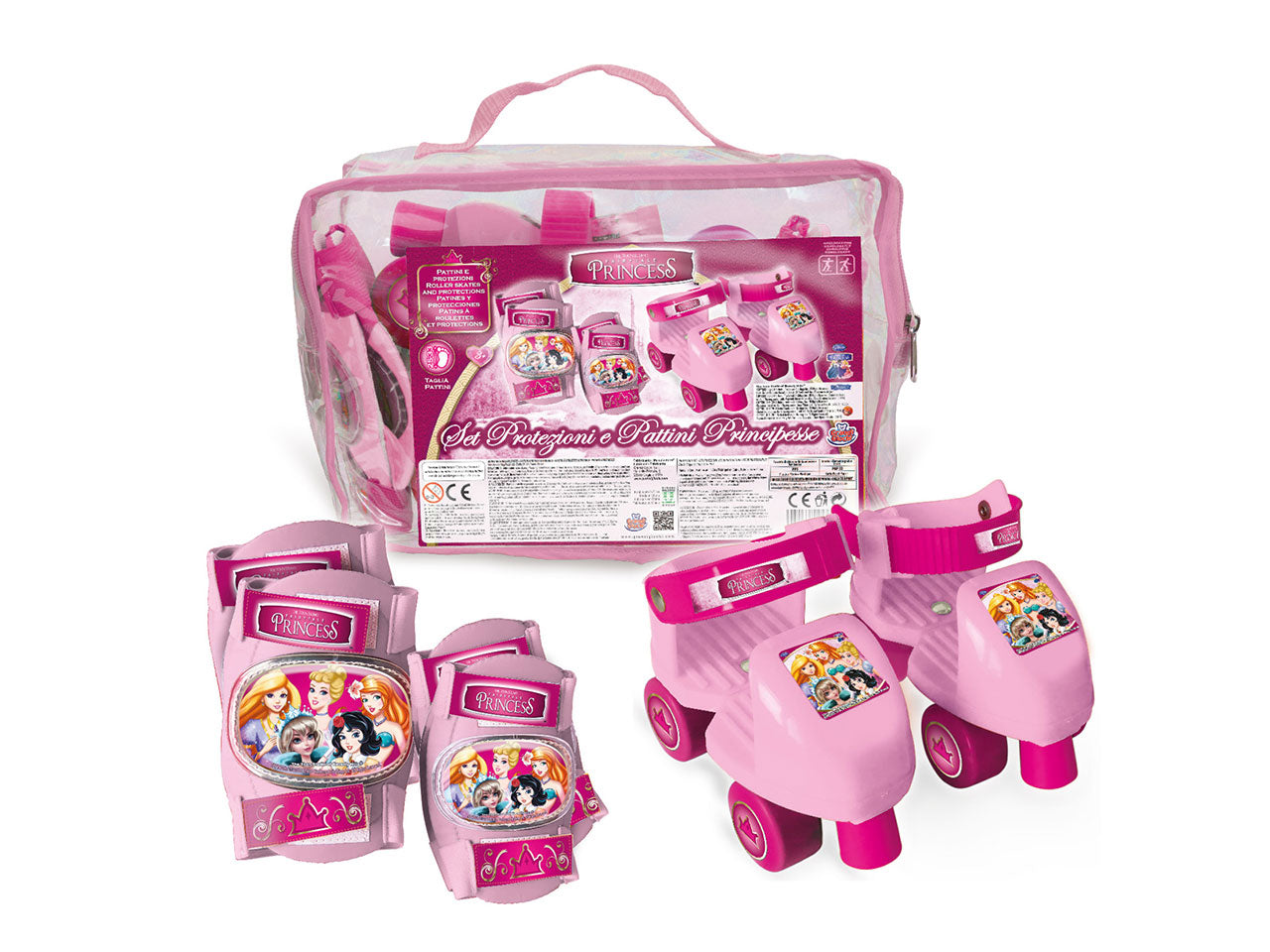 Princess borsa con pattini e protezioni bap40000