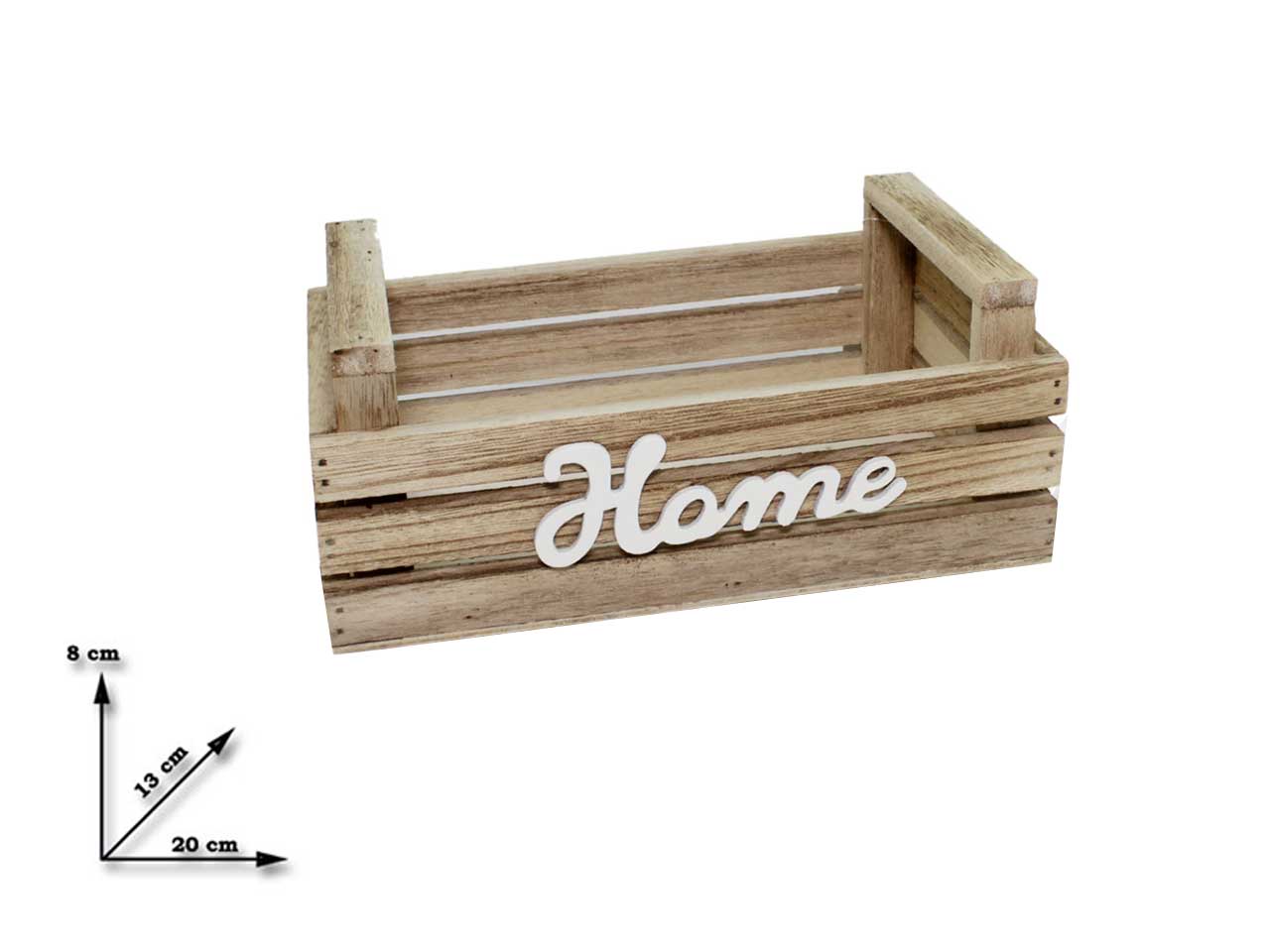 Cassetta legno naturale