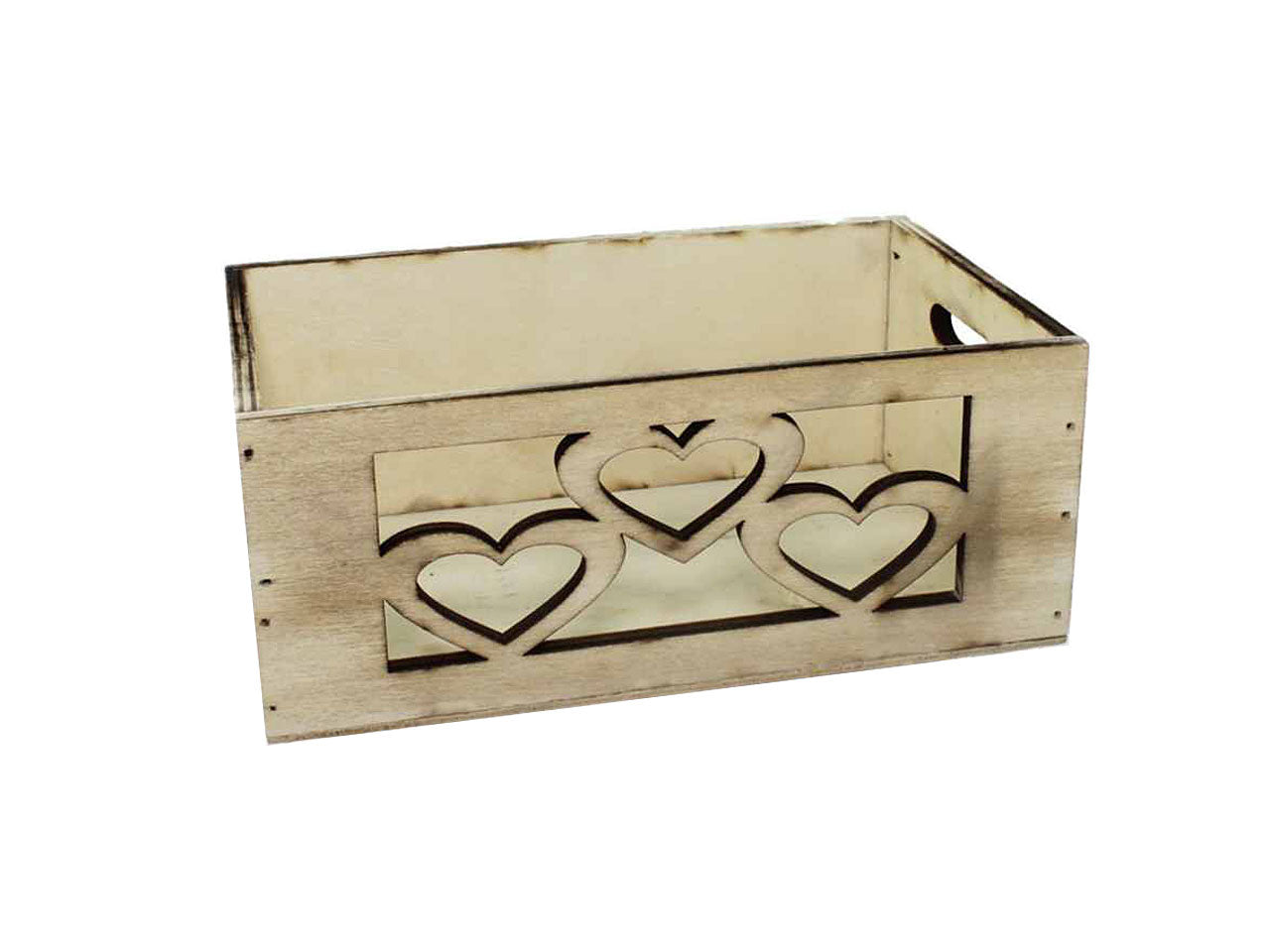 Cassetta legno naturale