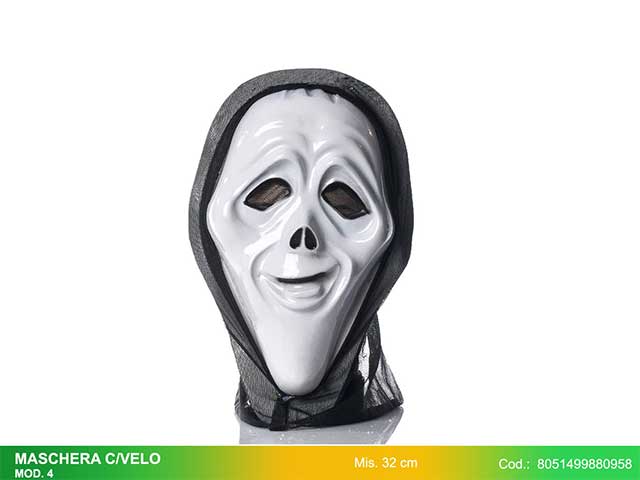 Maschera mostro pvc 32cm mod.4