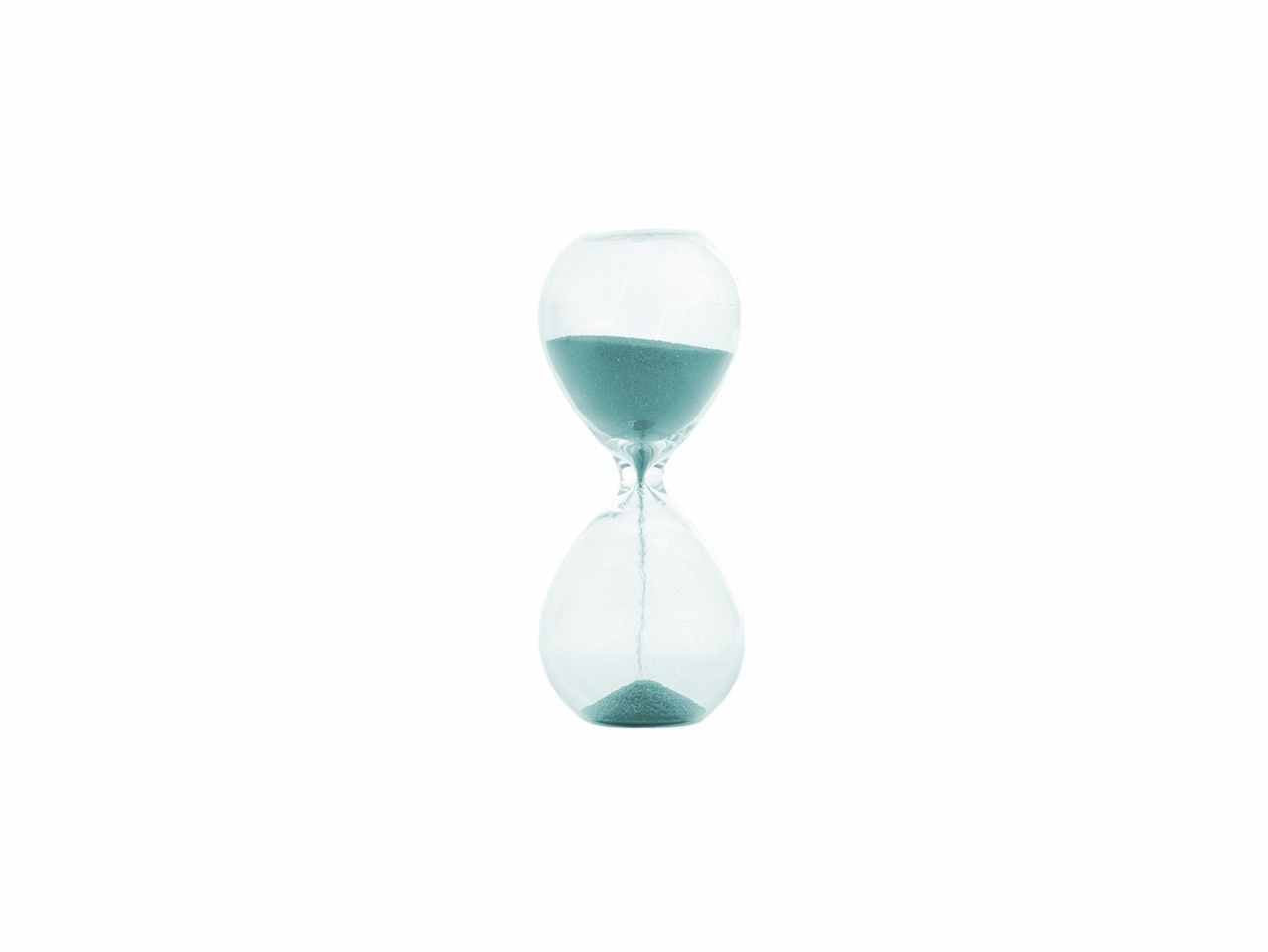 Clessidra celeste mini 8cm 3minuti