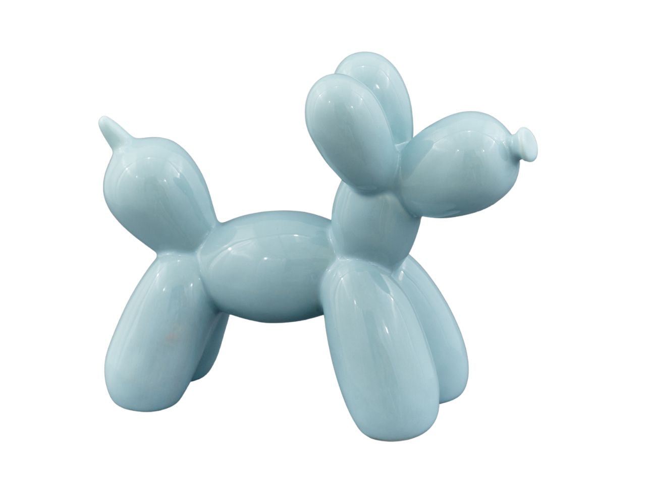 Palloncio cagnolino colore celeste medio