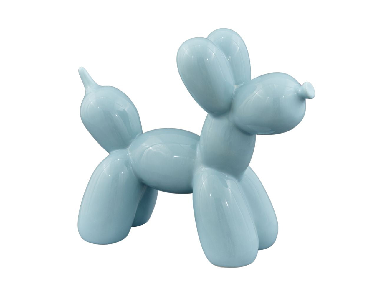 Palloncio cagnolino colore celeste grande