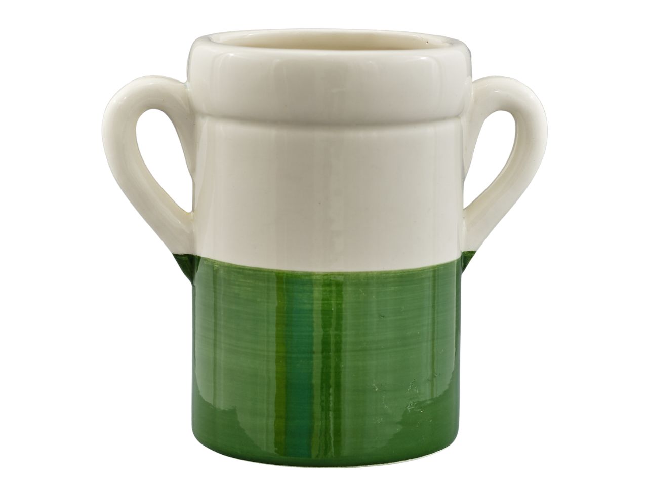 Orcio colore panna verde medio