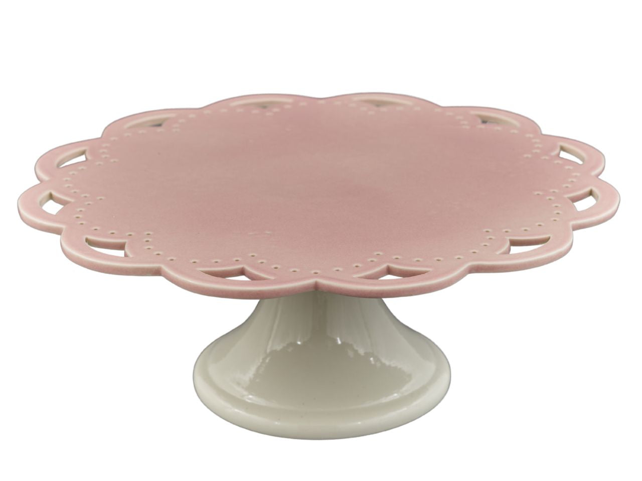 Tortiera colore rosa grande