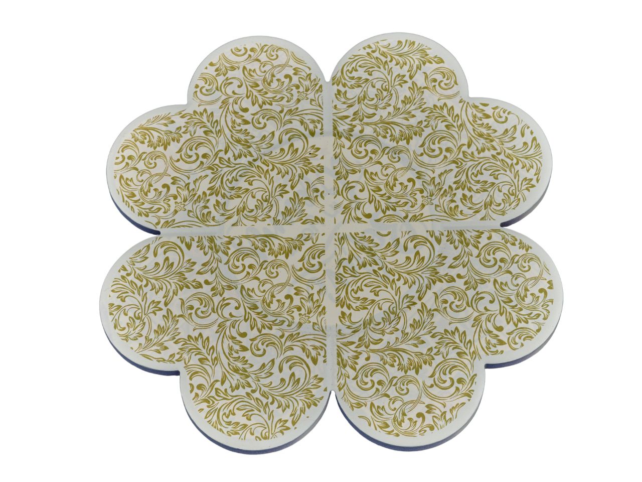 Linea baroque sottopentola fiore 20x20x1cm