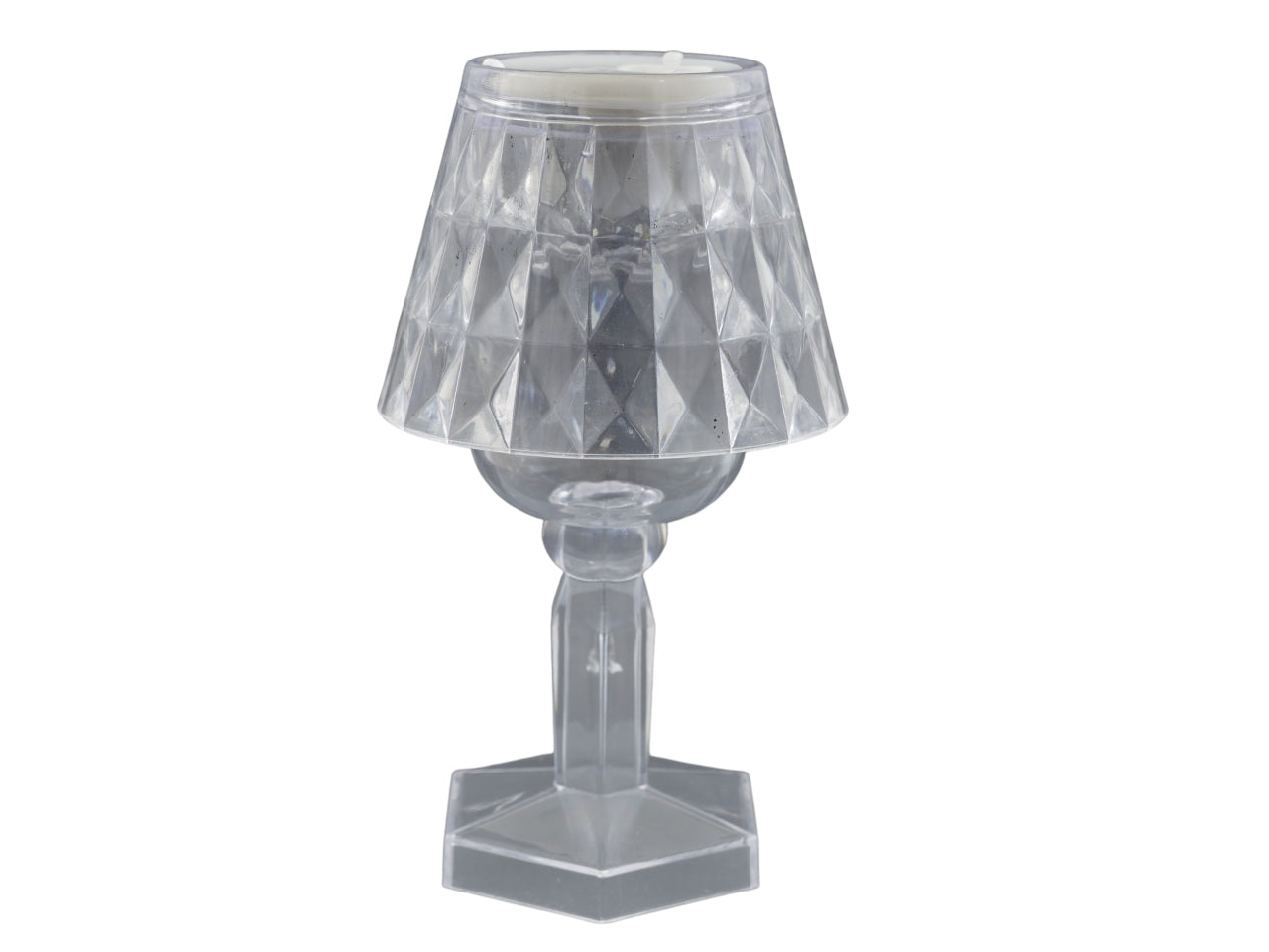 Plexiglass lumetto piccolo misura 6.5x6.5x11.5cm