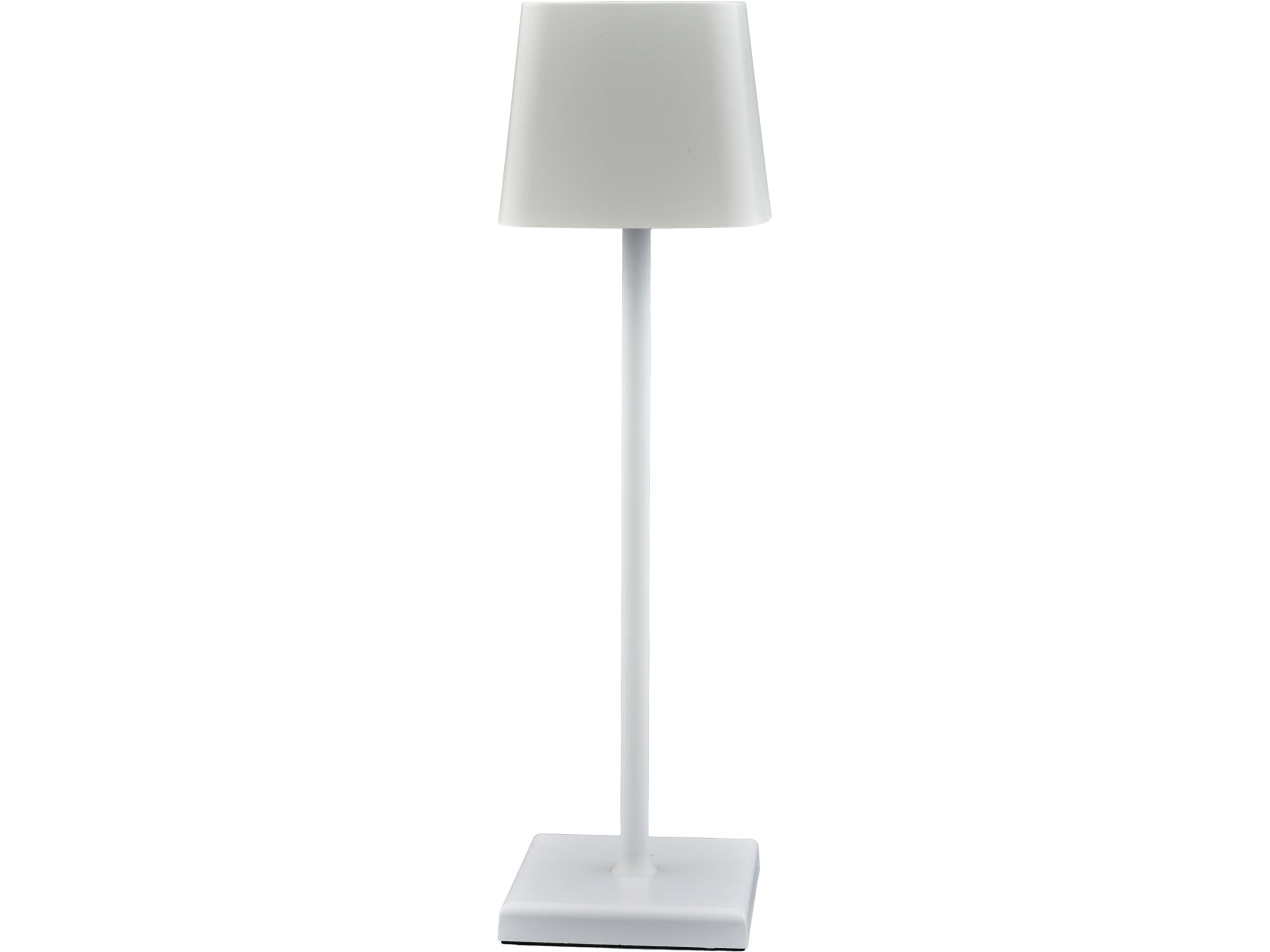 Lampada da tavolo led touch biancomoderna per interno/esterno 10x38 cm - Melograno Tech