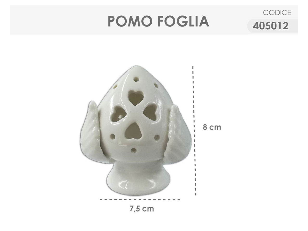 Pomo con luce 8cm