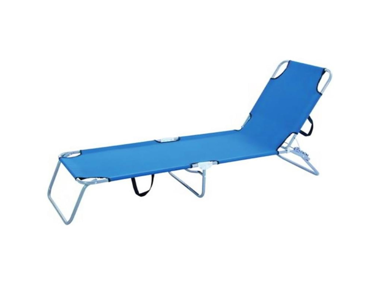 Lettino prendi sole in acciaio 184x54x24cm $