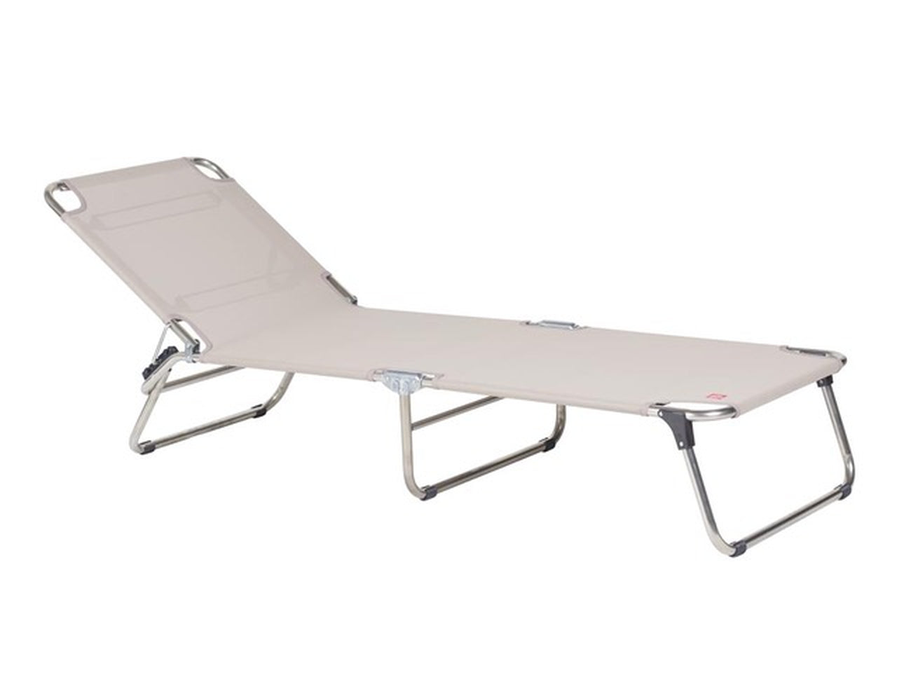 Lettino prendi sole in acciaio 184x54x24cm $