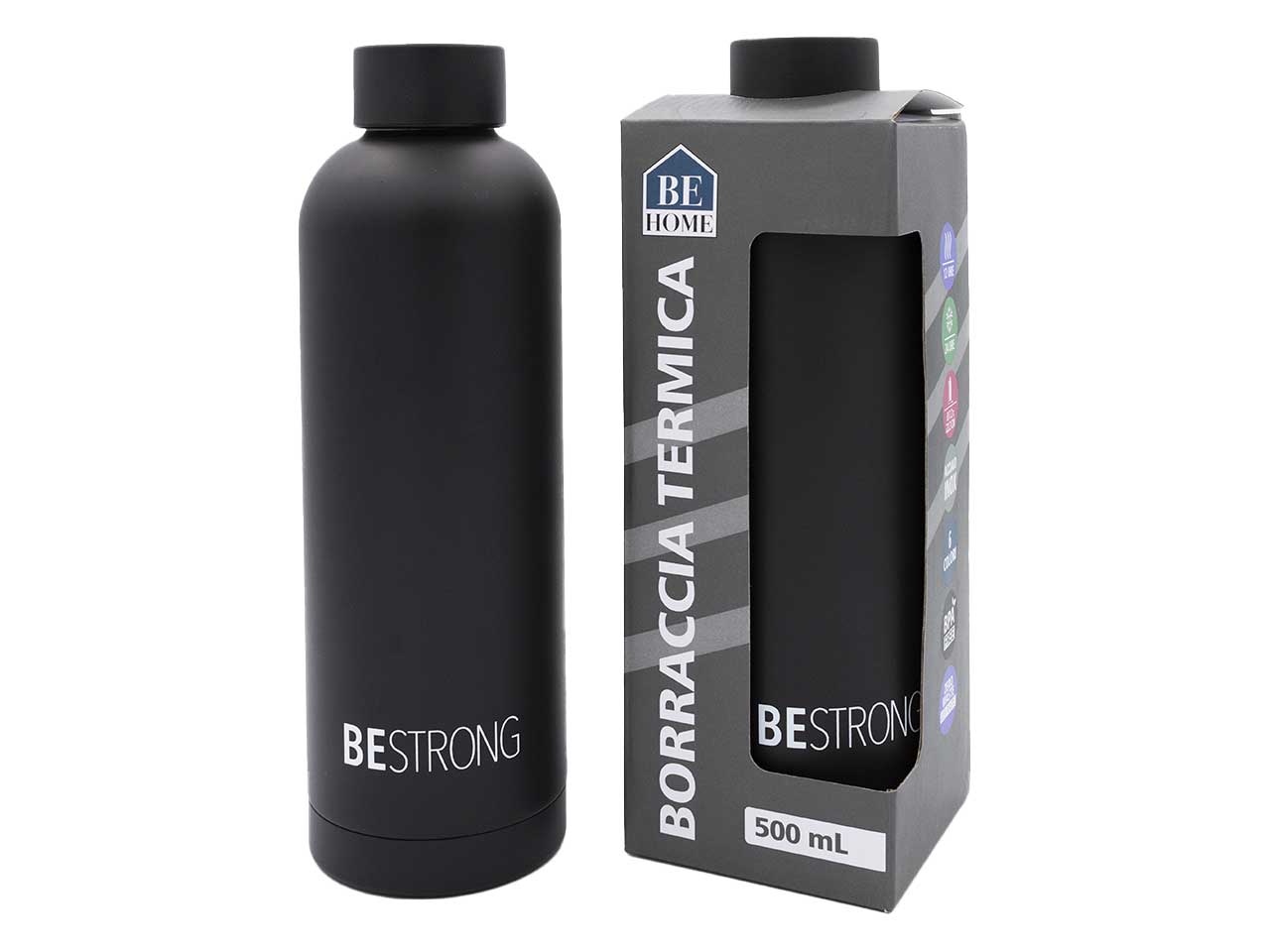 Borraccia termica in acciaio capacità 500ml