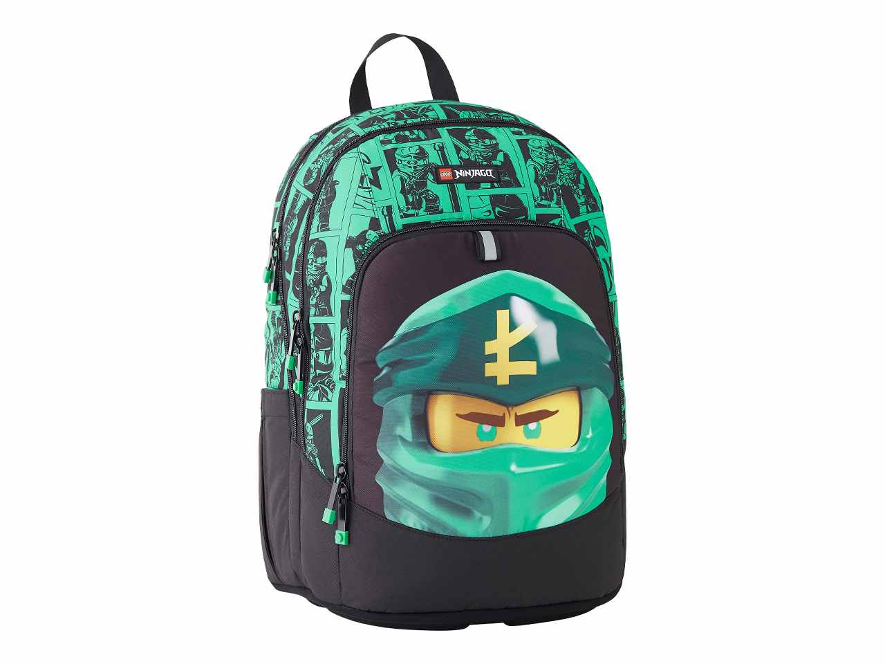 Lego ninjago zaino scuola round
