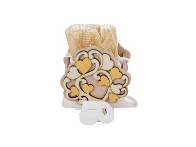 Sacchetto 50 c/albero h.9cm acz532/o