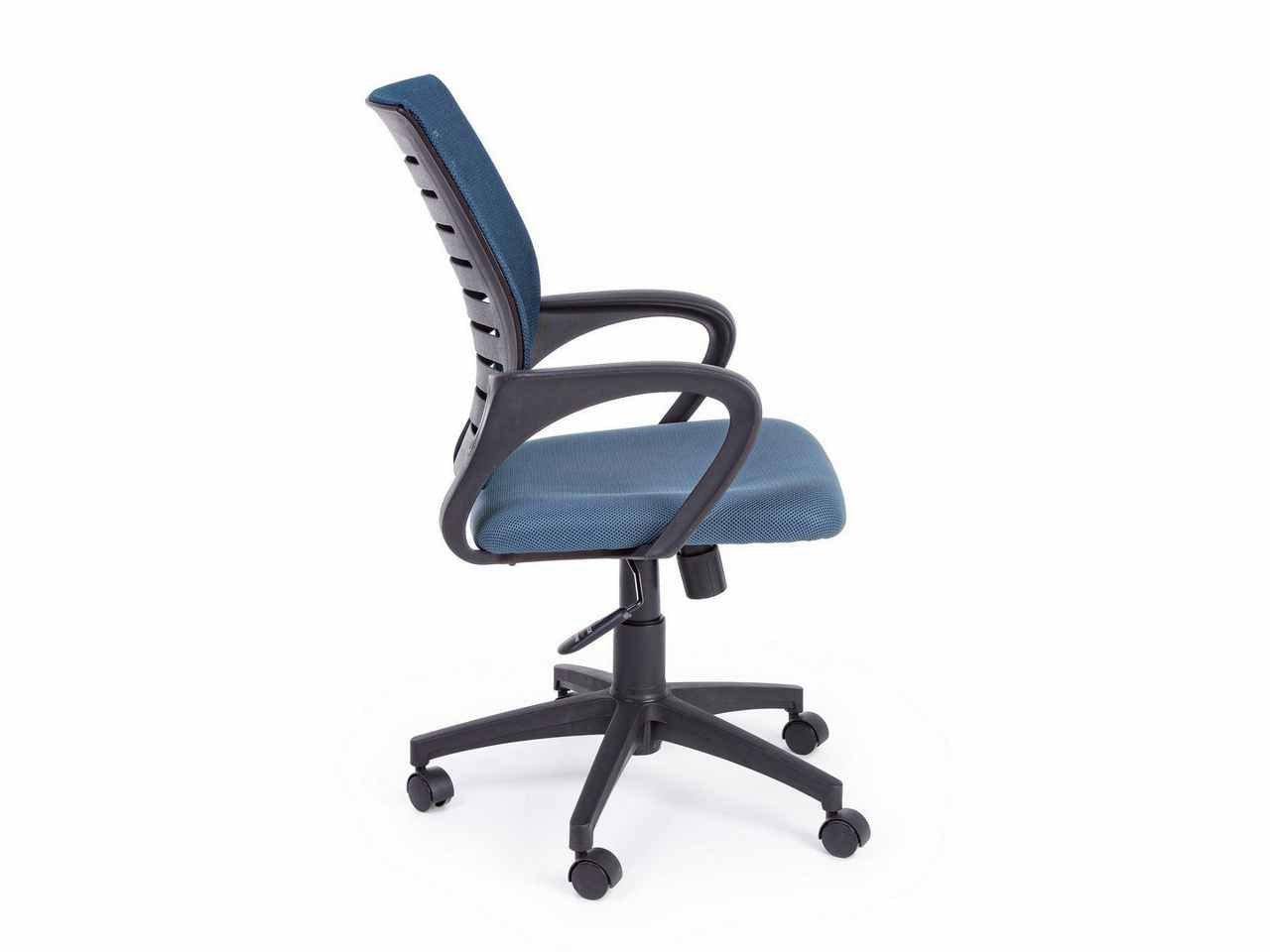 Sedia da ufficio con braccioli linea marion colore blu