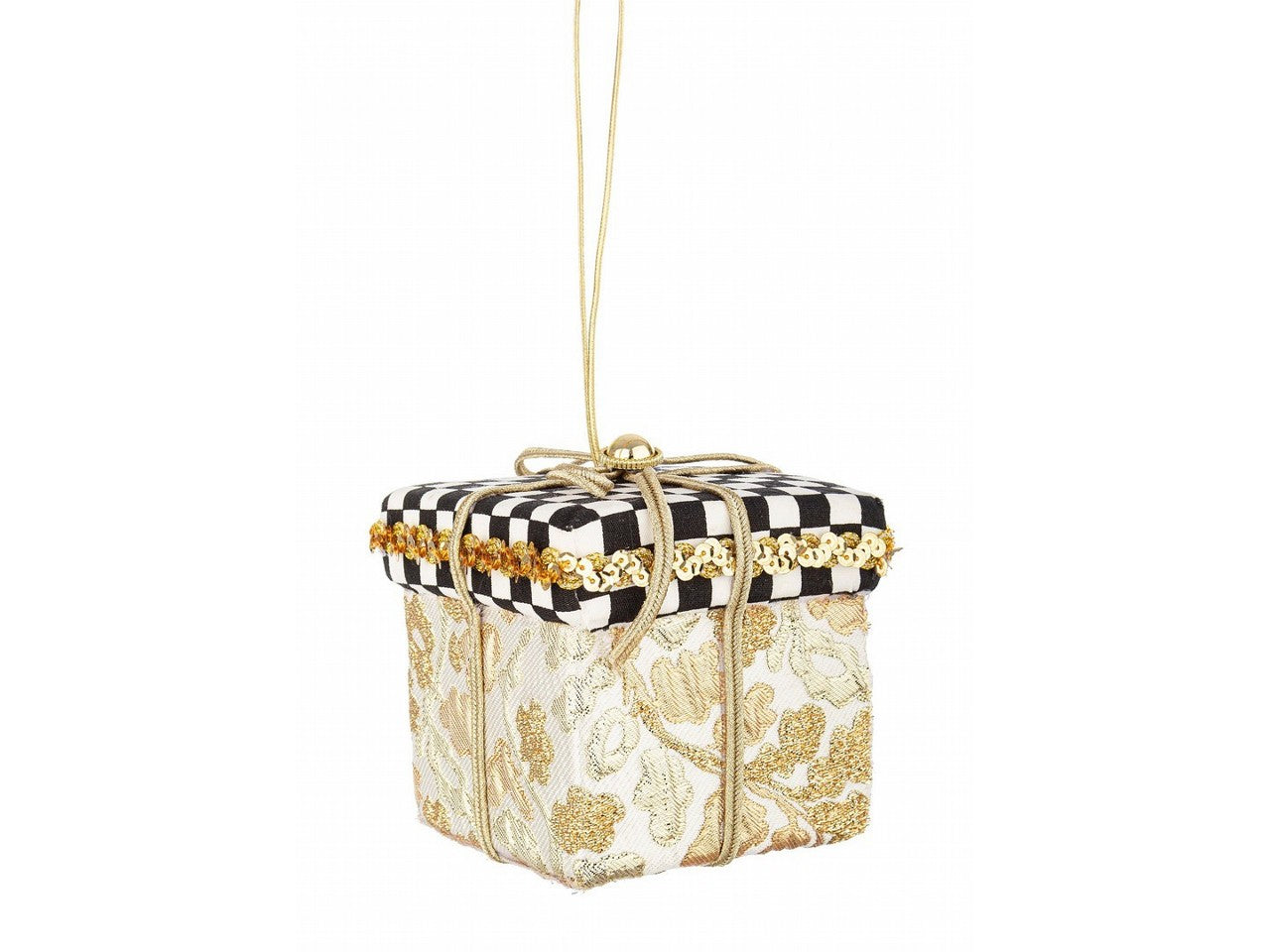 Pendente scacchi pacco regalo oro