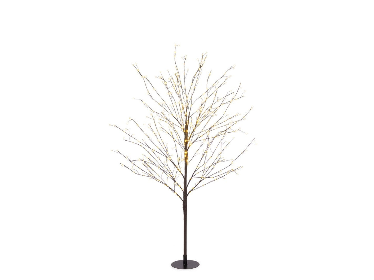 Albero bunch 360microled h.120cm marrone