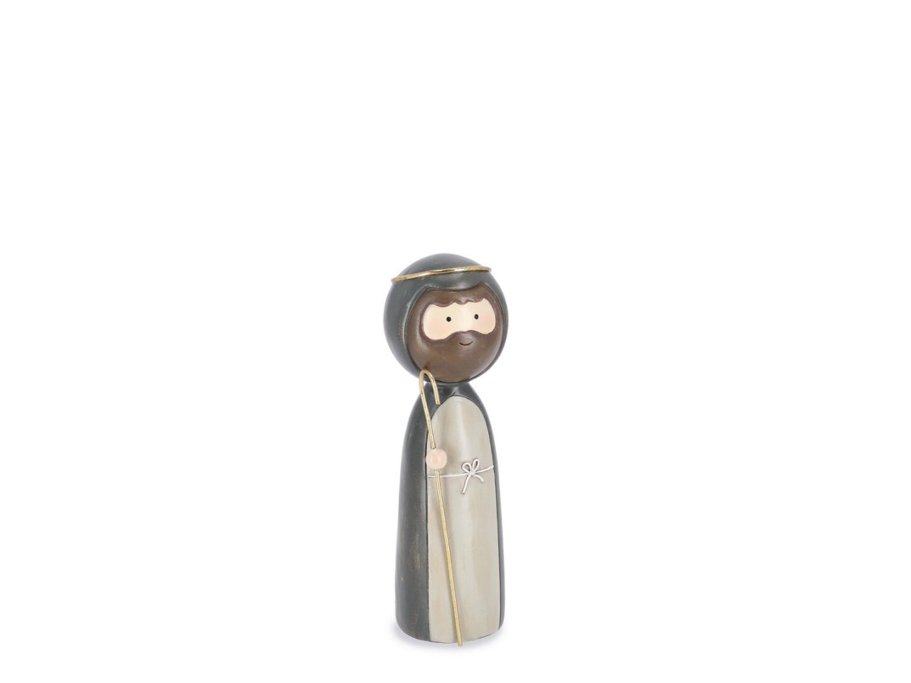San giuseppe h.19,5cm holy verde