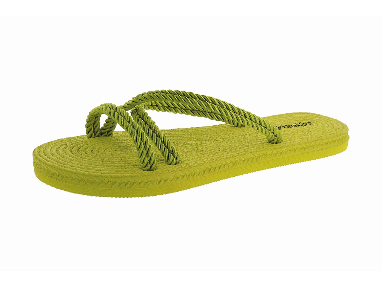 Ciabatta a fascia in plastica eva e corda in colori assortiti taglia 36/41 - DeFonseca