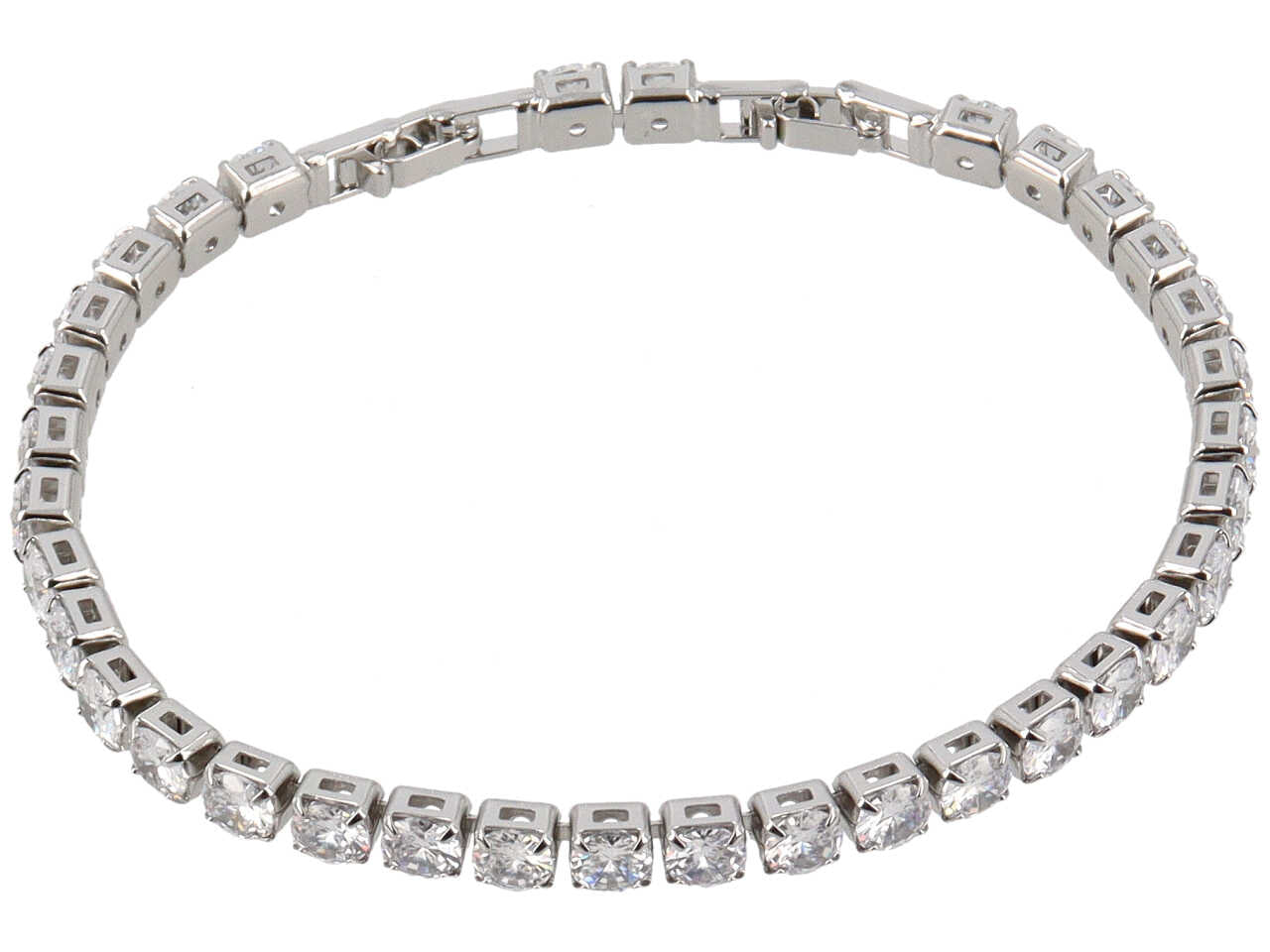 Bracciale tennis 5mm zirconi