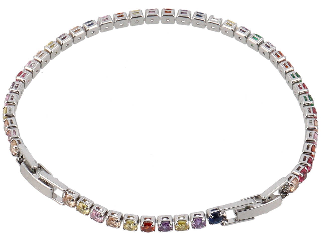Bracciale tennis rainbow