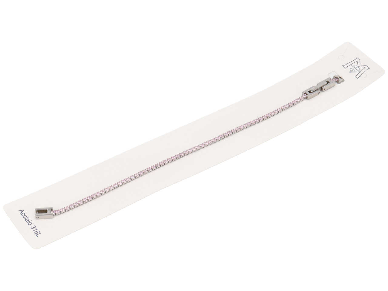 Bracciale tennis  2mm viola
