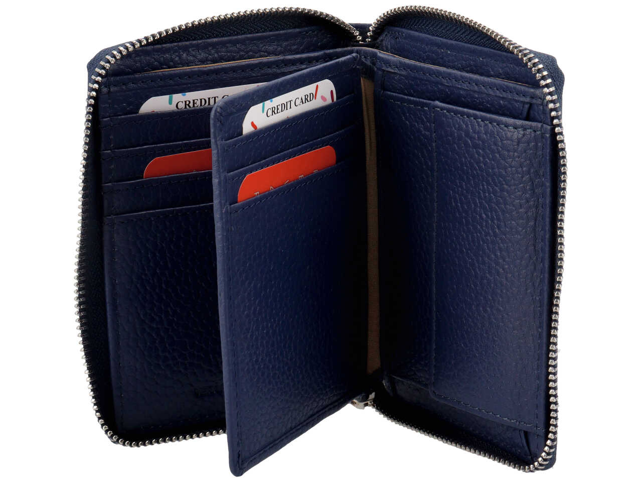 Portafoglio donna pelle - dollaro blu jeans