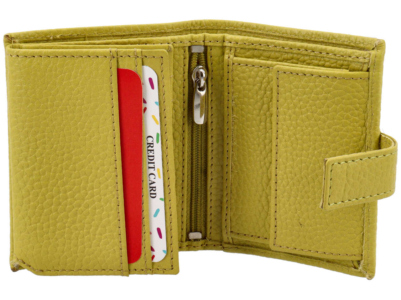 Portafoglio pelle - dollaro giallo vinaigrette