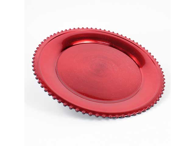 Sottopiatto d.33cm rosso11550049