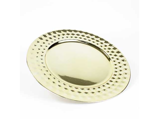 Sottopiatto d.33cm oro 11550056