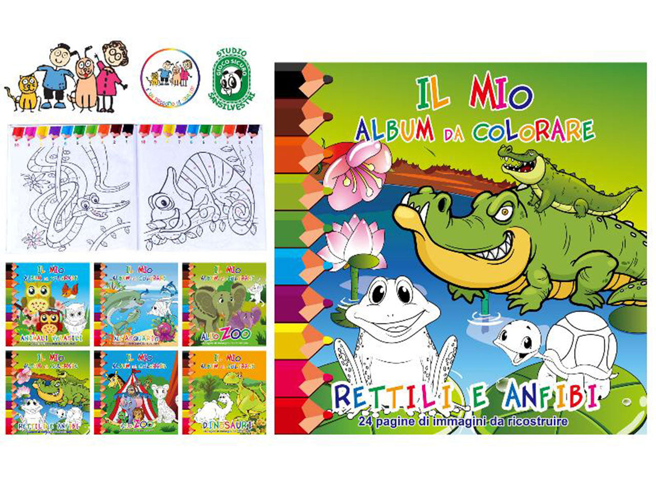 Album 28x28cm maxi 24 pagine