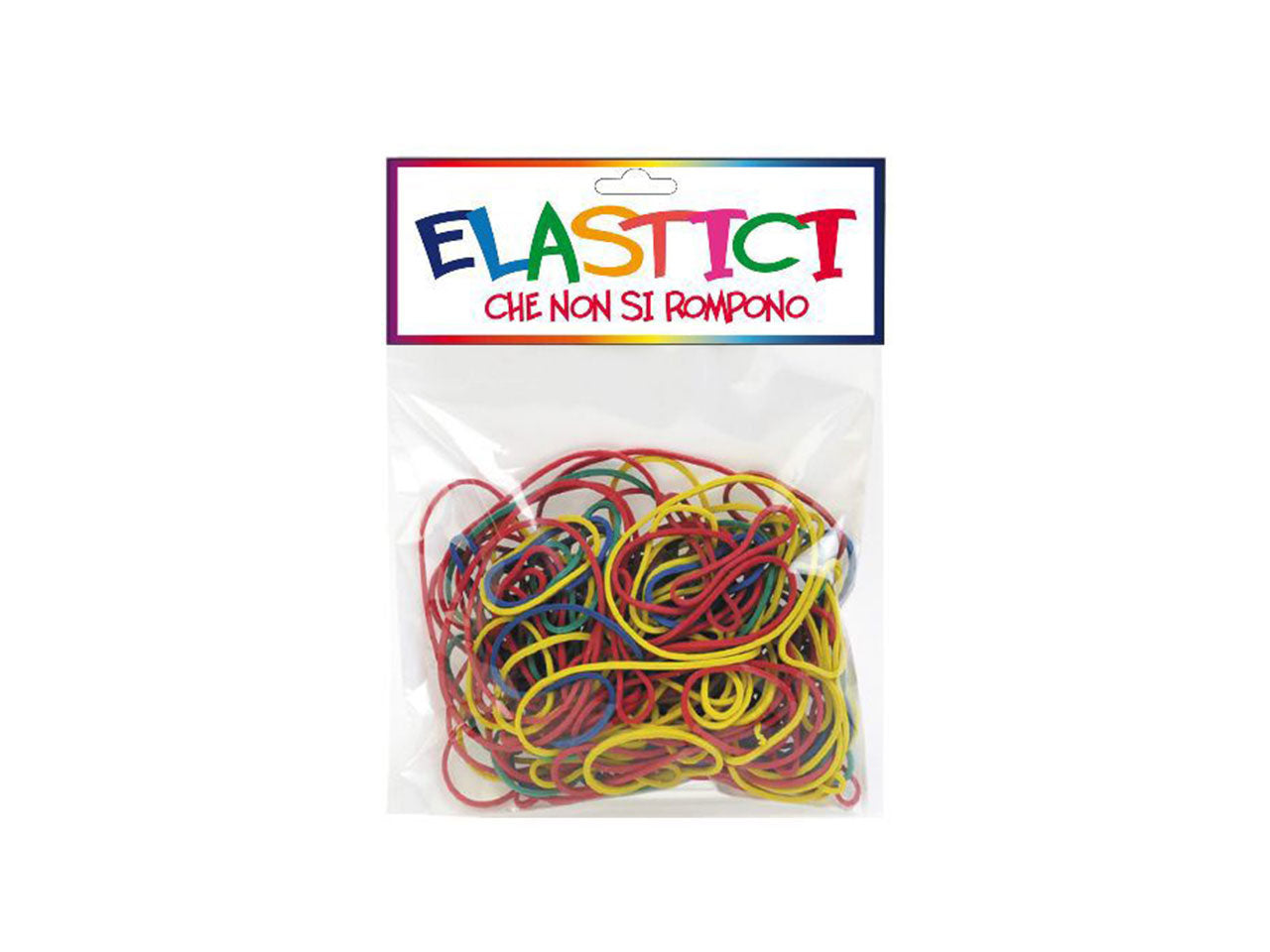 Elastici in gomma colori assortiti diversi diametri 50 gr - Eol