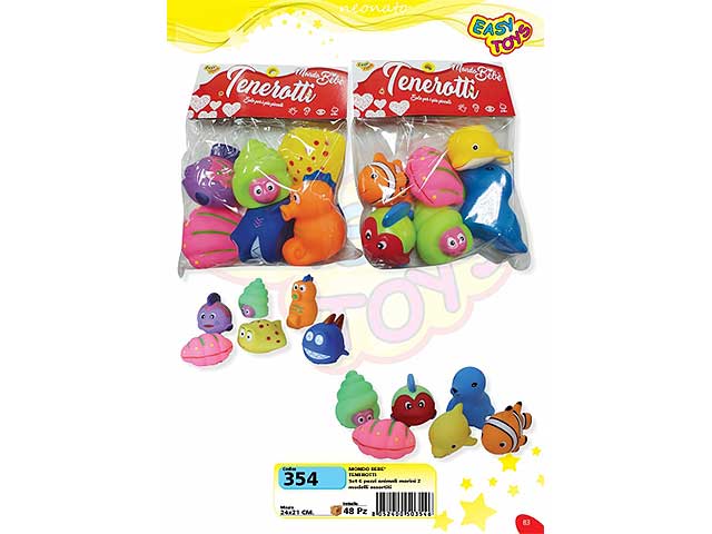 Tenerotti pesciolini 6 pezzi 354