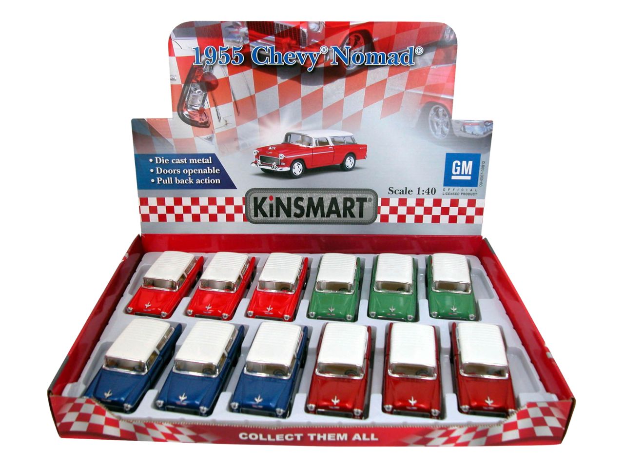 Chevy  nomad 1955  die  cast