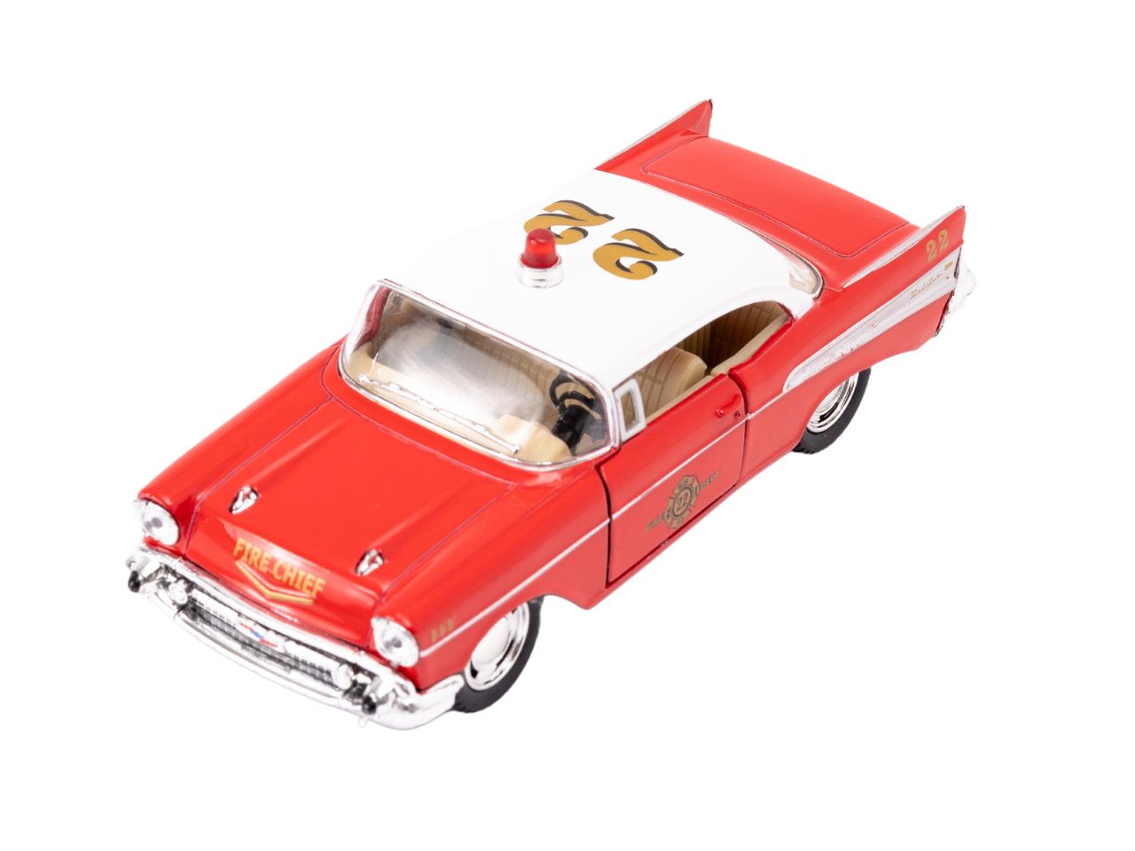 Auto 1957 chevrolet bel air polizia742