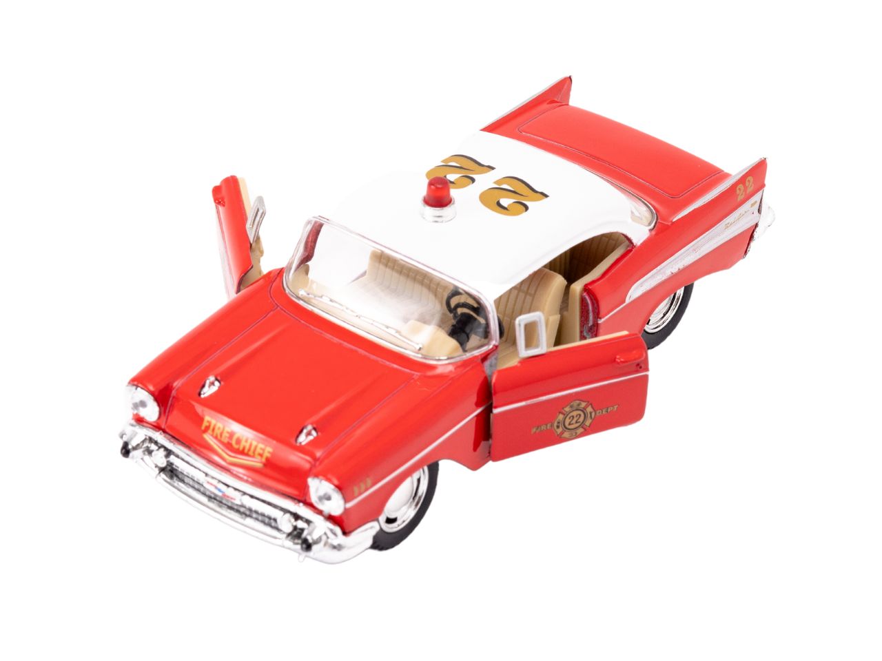 Auto 1957 chevrolet bel air polizia742