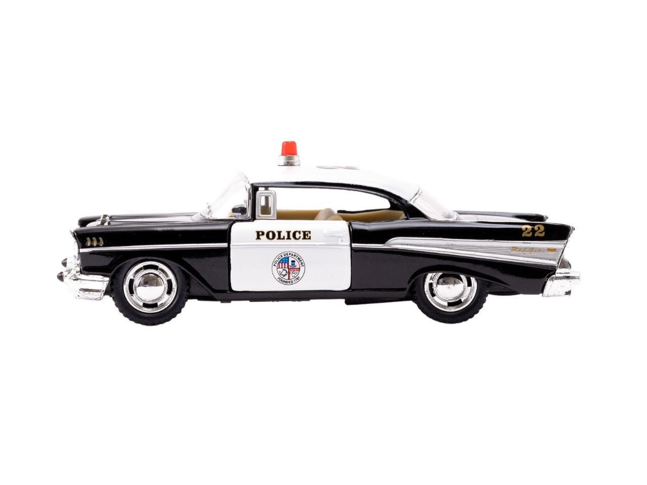 Auto 1957 chevrolet bel air polizia742