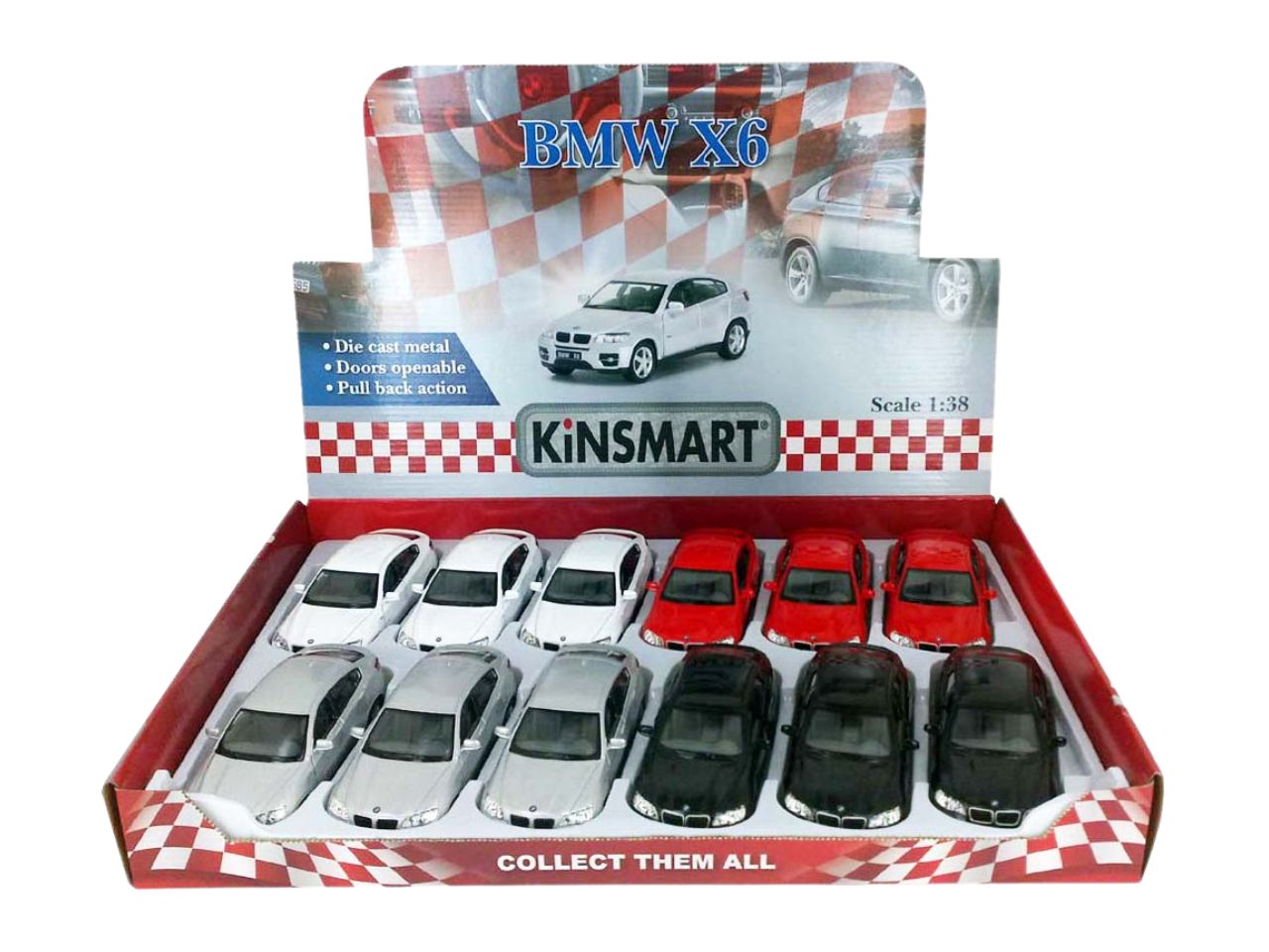 Auto bmw x6 die-cast retro carica i848