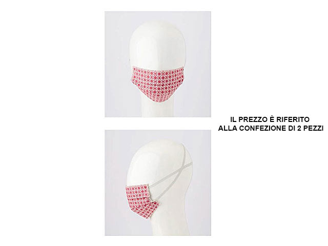 Mascherina triplo starto arabo 2 pezzi aa00530102 $
