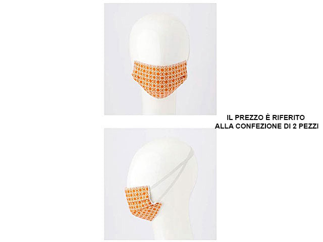 Mascherina triplo starto arabo 2 pezzi aa00530302 $