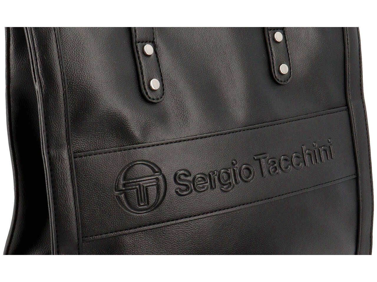 Borsa a mano piu' tracolla colore rosa nero