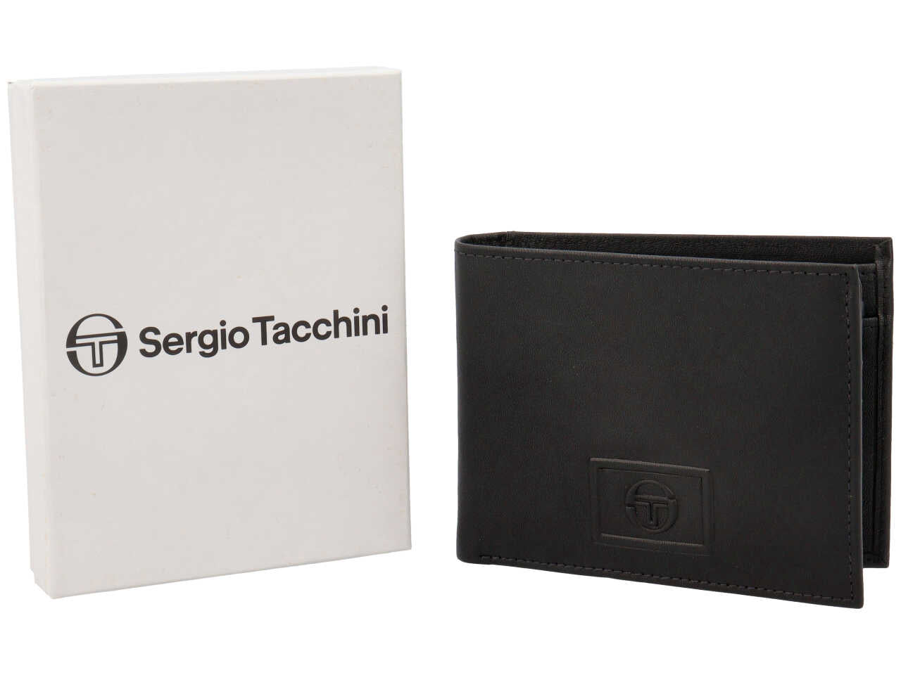 Sergio tacchini portafogli da uomo nero