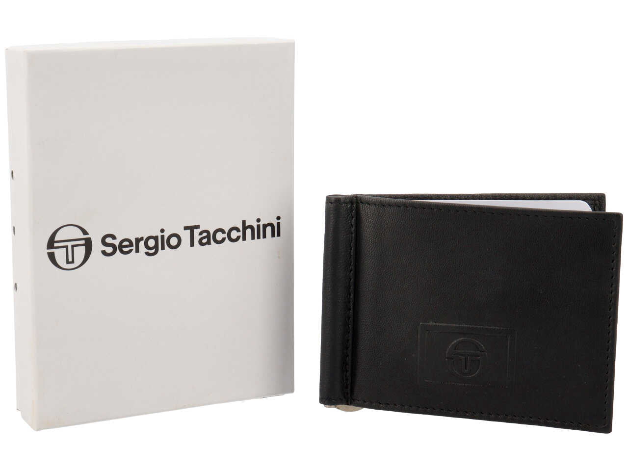 Sergio tacchini portafogli da uomo nero